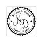 Personnalisé Enregistrer la date Mariage en caoutc