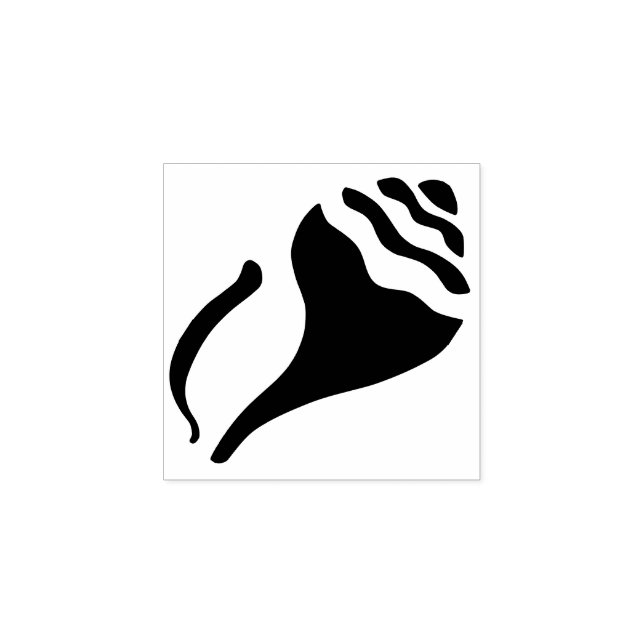 Tampons Encreurs Petite conception en coquille de conque recouverte (Impression)