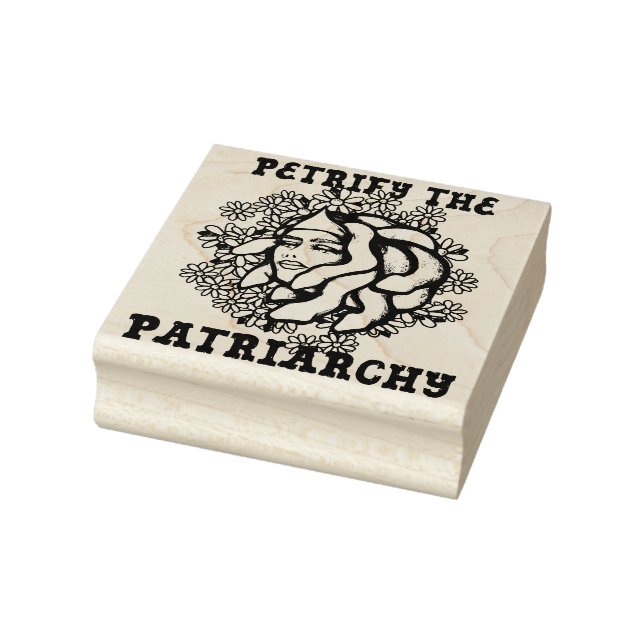 Tampons Encreurs Petrifier le patriarcat Medusa Gorgon (Tampon)