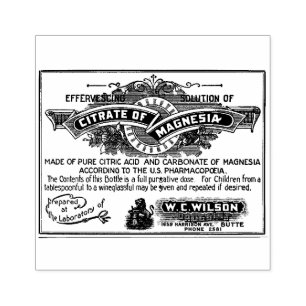 Tampons Encreurs Pharmacy Apothecaire Étiquette Vintage Timbre en
