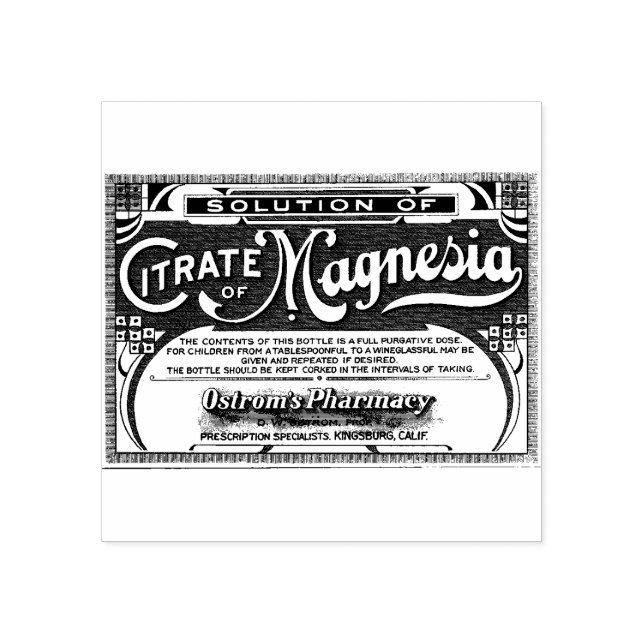 Tampons Encreurs Pharmacy Apothecaire Étiquette Vintage Timbre en c (Impression)