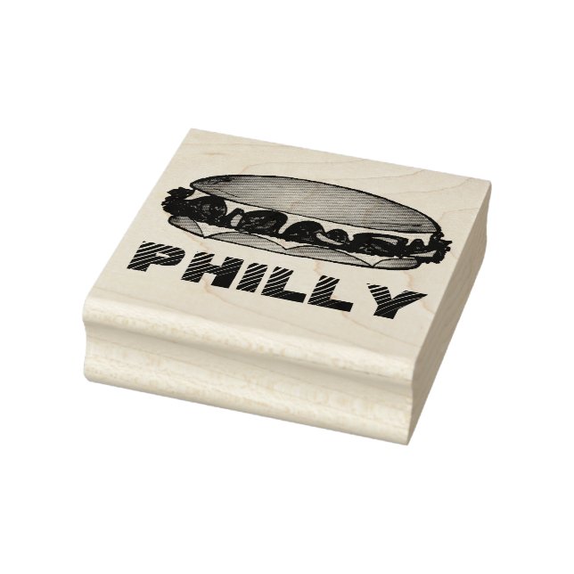 Tampons Encreurs Philadelphia Philadelphia Fromage Steak Sandwich (Tampon)