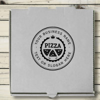 PIZZA Logo d'entreprise personnalisé Grand