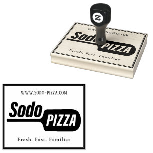 Tampons Encreurs Pizza Sodo LOGO personnalisée