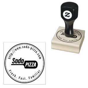 Tampons Encreurs Pizza Sodo LOGO personnalisée