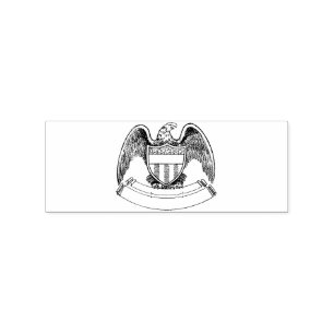 Tampons Encreurs Plaque d'aigle patriotique Vintage Thunder_Cove