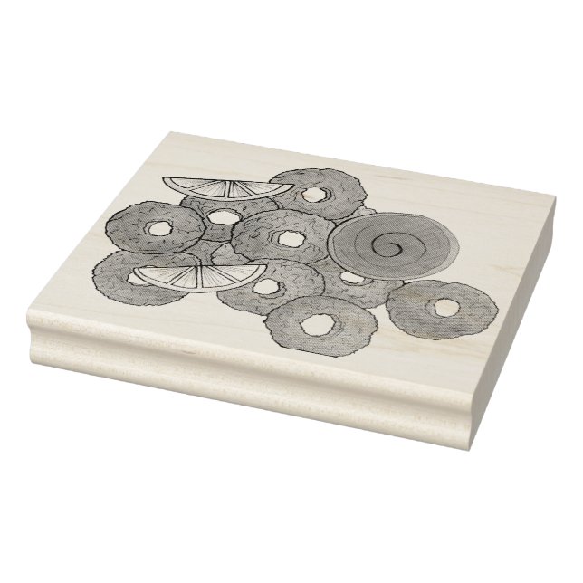 Tampons Encreurs Plat de Calamari frits Alimentation Italienne Entr (Tampon)