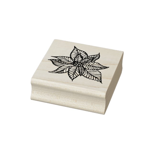 Tampons Encreurs Poinsettia (Tampon)