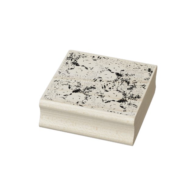 Tampons Encreurs Point, Timbre d'art en bois de vache noire (Tampon)