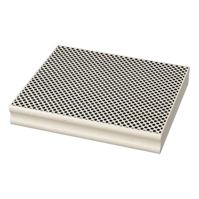 Tampons Encreurs Pointe Polka Texture Caoutchouc (Tampon)