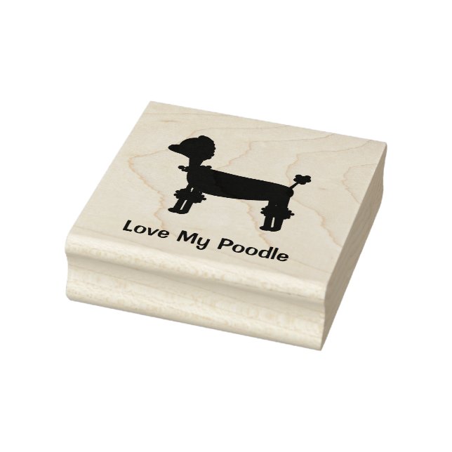 Tampons Encreurs Poodle Love (Tampon)