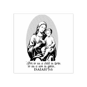 Tampons Encreurs Promesses de Dieu Marie et Jésus - Ésaïe 9:6
