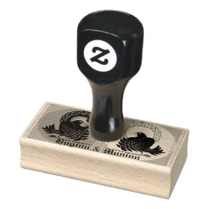 Tampons Encreurs Ravens Huginn et Muninn d'Odin