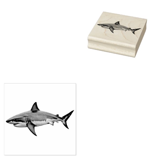 Tampons Encreurs Requin branché (Tamponné)
