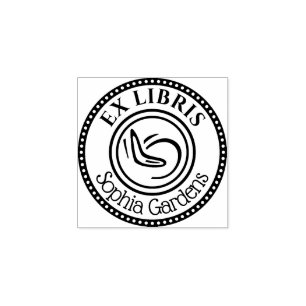 Tampons Encreurs Round Ex Libris Boomerang - Bordure décorative