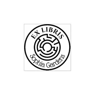 Tampons Encreurs Round Ex Libris Labyrinth 02