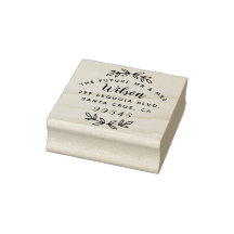 Rusic Script The Future M & Mme Adresse de retour