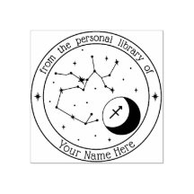 Sagittarius Personnalisé Zodiac Stamp Livre