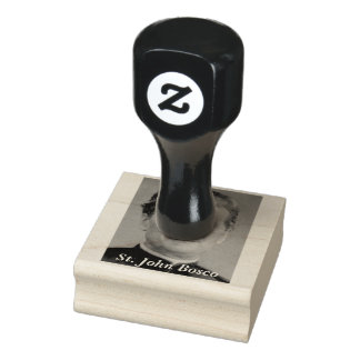 Tampons Encreurs Saint John Bosco Portrait Timbre en caoutchouc