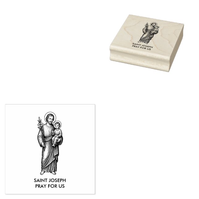 Tampons Encreurs Saint-Joseph et Jésus (Tamponné)