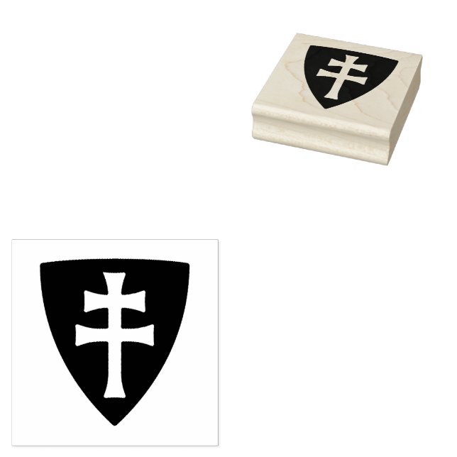 Tampons Encreurs saint stephen croix hongroise symbole hongrie roi (Tamponné)