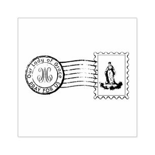 Tampons Encreurs Sainte Vierge Marie Postal Catholique Religieux