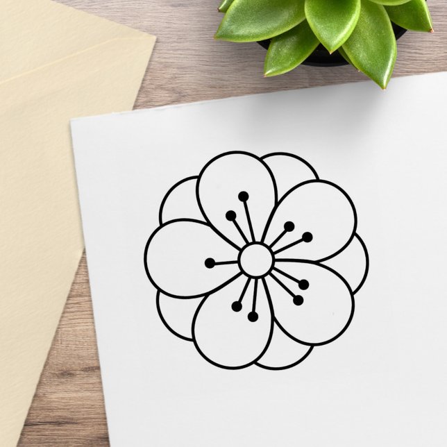 Tampons Encreurs Sakura Cherry Blossom Fleur Couleur Me (Créateur téléchargé)