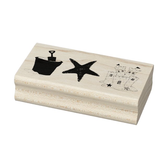 Tampons Encreurs Sandcastle Sand Castle Starfish Pail Beach Océan (Tampon)