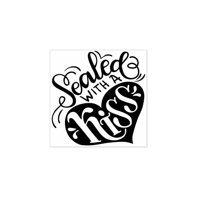 Tampons Encreurs Scellé avec un baiser (Impression)