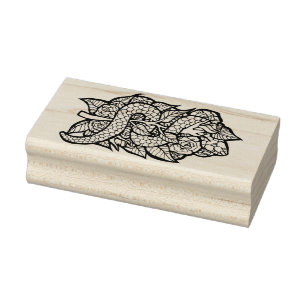 Tampons Encreurs Serpent à fleurs
