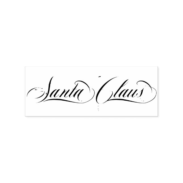 Tampons Encreurs Signature du Père Noël IV (Impression)