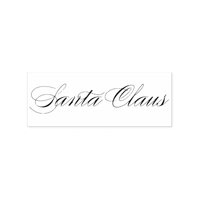 Tampons Encreurs Signature du Père Noël V (Impression)