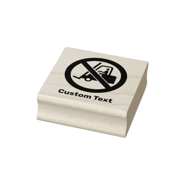 Tampons Encreurs Signe Pas De Levage De Fourche (Tampon)