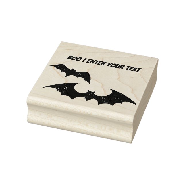Tampons Encreurs Silhouette des chauves-souris d'Halloween (Tampon)
