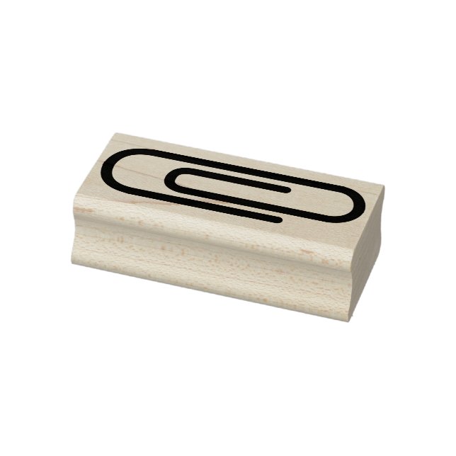Tampons Encreurs Silhouette Paperclip moderne (Tampon)