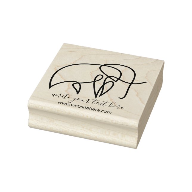 Tampons Encreurs Simple album Animaux Eléphant (Tampon)