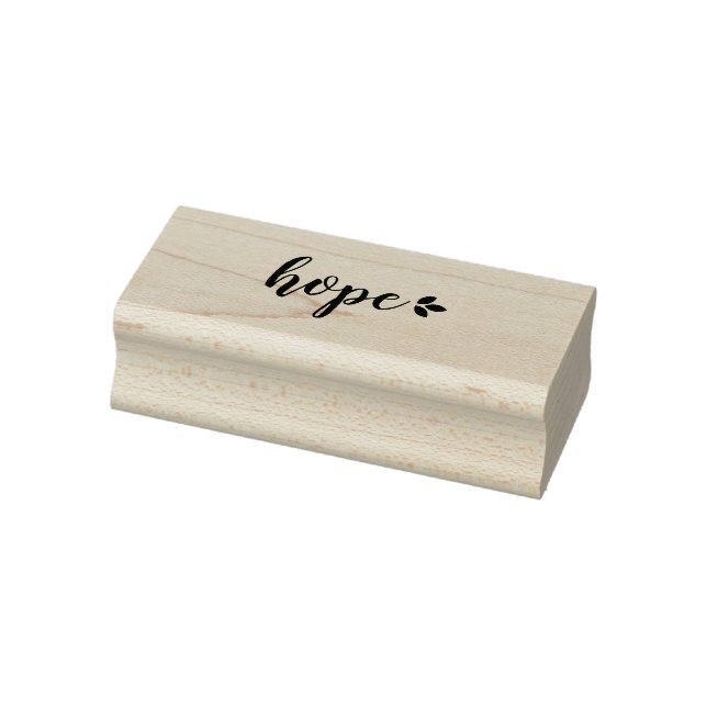 Tampons Encreurs Simple Black Hope avec Feuilles (Tampon)