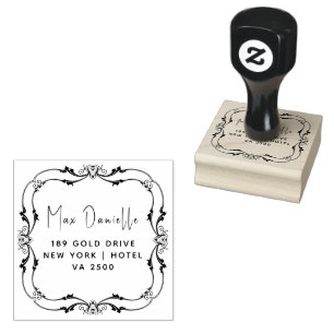 Tampons Encreurs Simple Modern Professional Adresse de retour