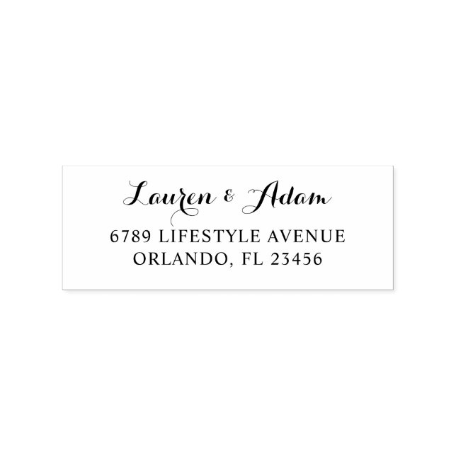 Tampons Encreurs Simple Return Address  (Impression)