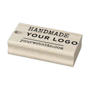 Tampons Encreurs Site Web horizontal artisanal Logo d'entreprise pe