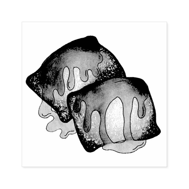 Tampons Encreurs Sopaipilla Sopapilla Cachanga Sopaipa Pâtisserie f (Impression)