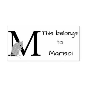 Tampons Encreurs Souris initiale