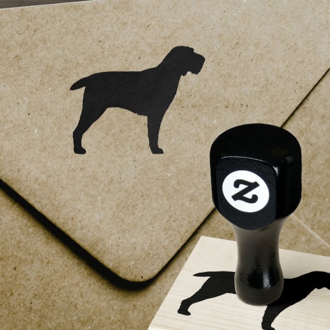 Tampons Encreurs Spinone Italiano Chien race Silhouette (Créateur téléchargé)