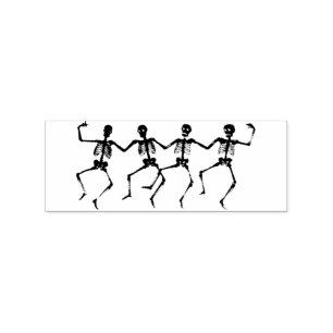 Tampons Encreurs Squelettes Halloween Thunder_Cove de danse