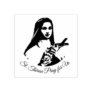 Tampons Encreurs St Therese la petite fleur