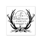 Style vintage Cornes Antler Floral Fleurs Adresse