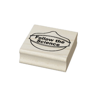 Tampons Encreurs Suivre le masque scientifique cachet caoutchouc 2x