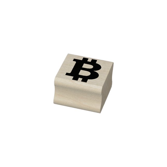 Tampons Encreurs Symbole Bitcoin, (Tampon)