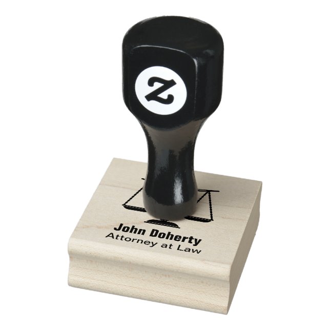 Tampons Encreurs SYMBOLE ÉCHELON DE JUSTICE | Personnalisable (Tampon)