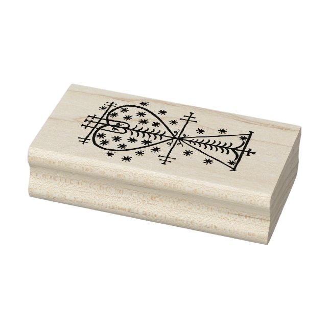Tampons Encreurs Symbole VooDou Veve "Comme Ci-Dessus - So Below" (Tampon)